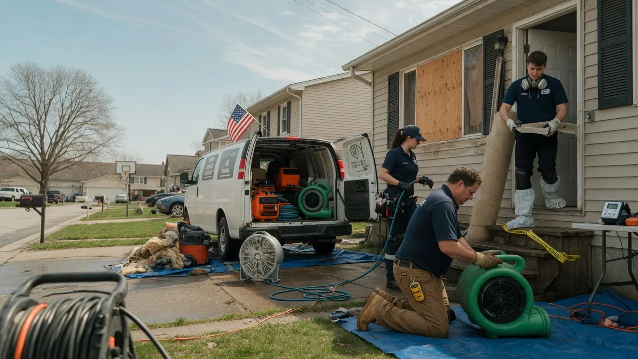 Water Damage Restoration in Saint Paul, KS near me